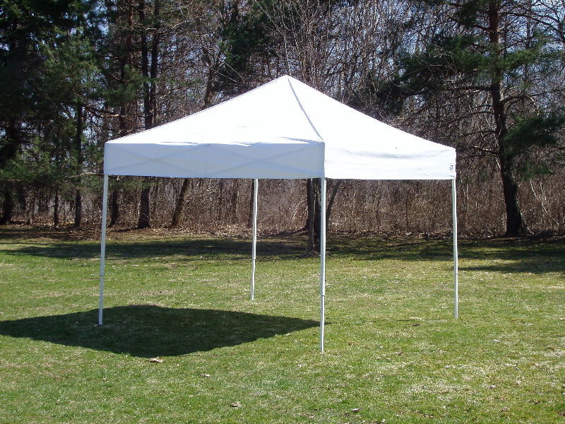 small white tent 10' x 10' Outdoor Canopy Pop-Up Tent – Jump NN Again