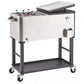 80 qt Rolling Cooler Cart