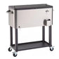 80 qt Rolling Cooler Cart