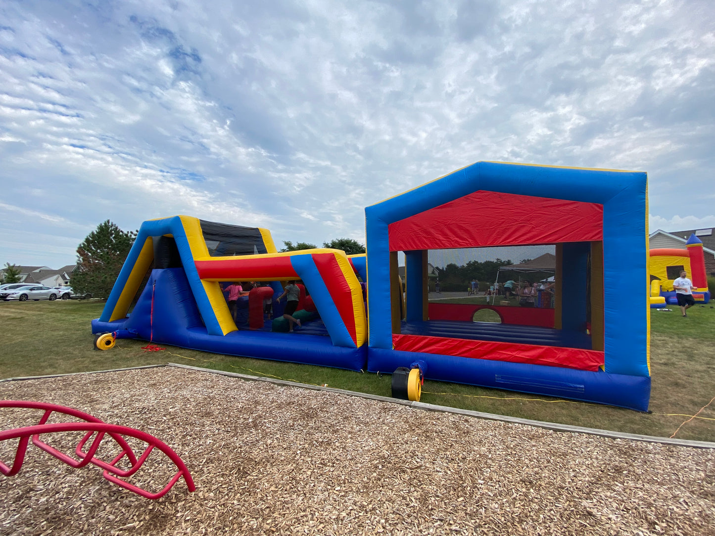 45’ Bounce House Obstacle Course